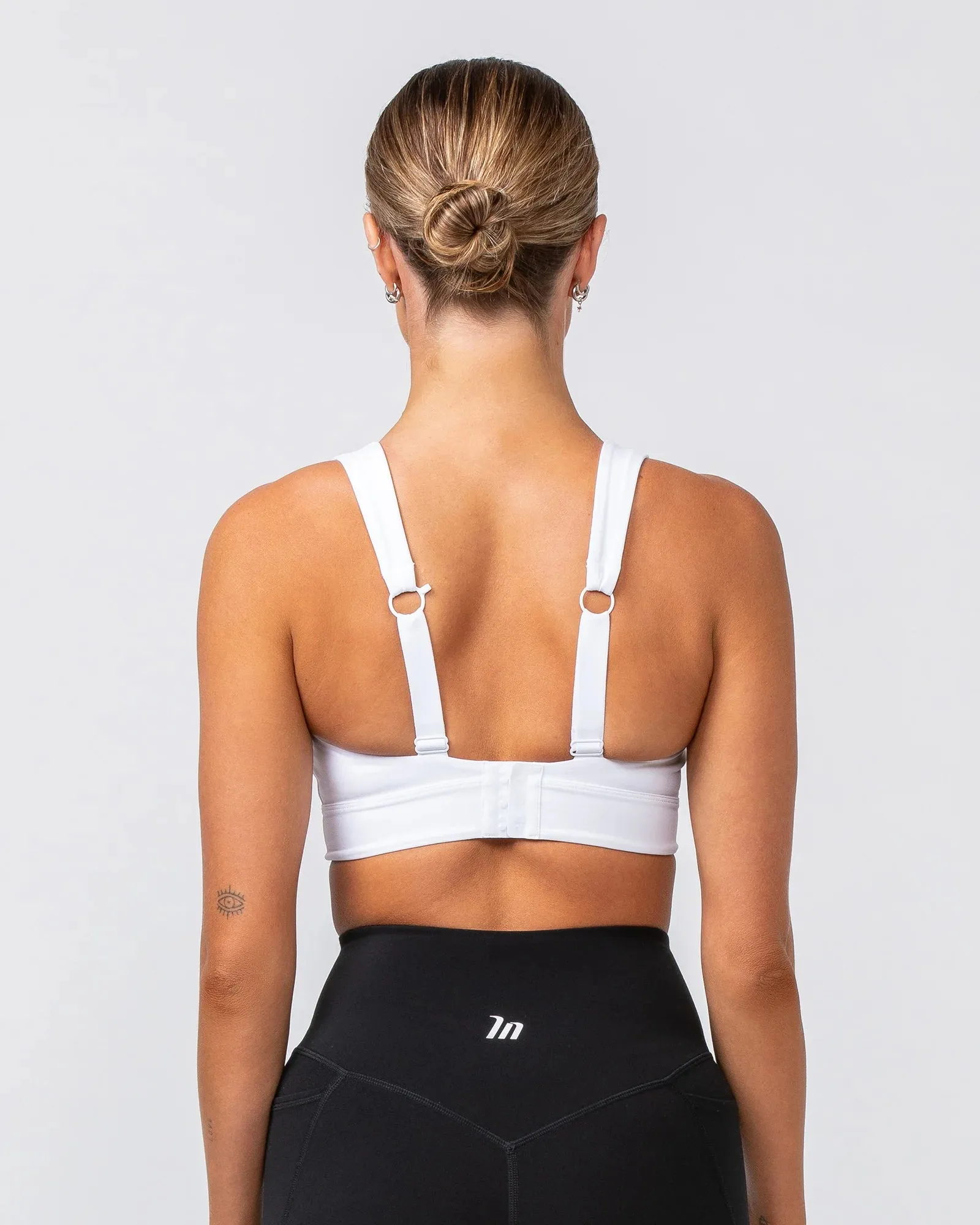 Muscle Nation | Scope Bra - White