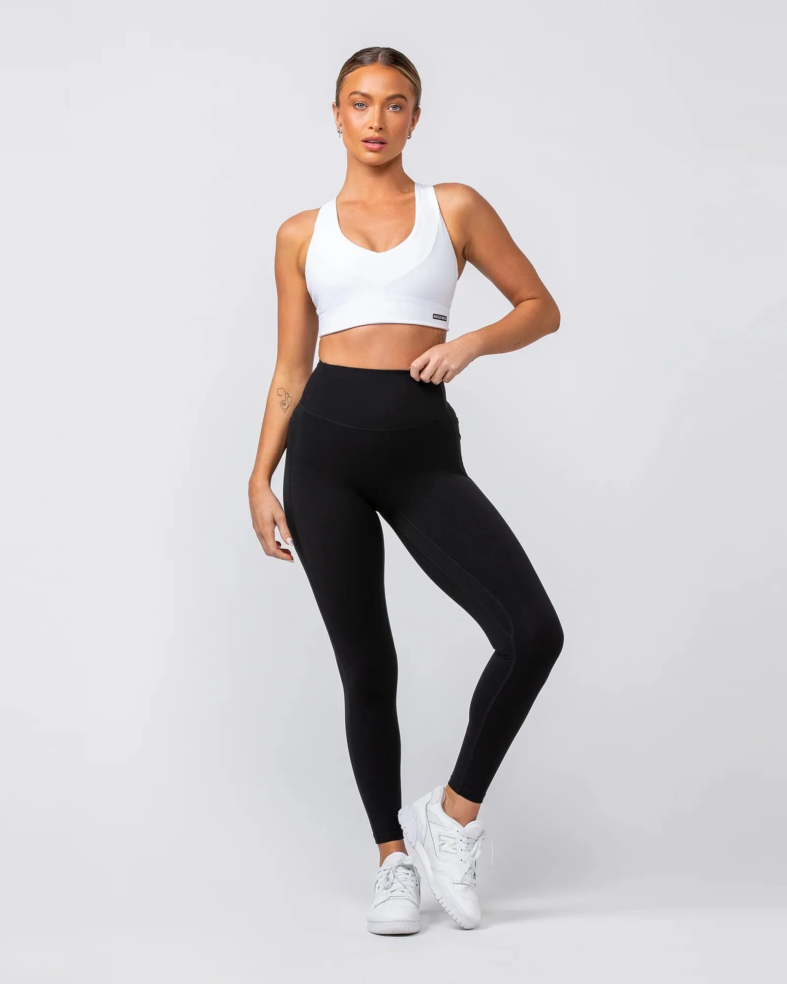 Muscle Nation | Scope Bra - White