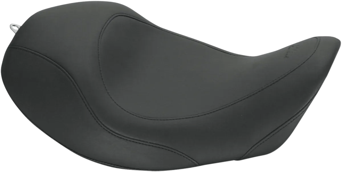 Mustang 76708 Wide Tripper Forward Solo Seat - Smooth - Brown