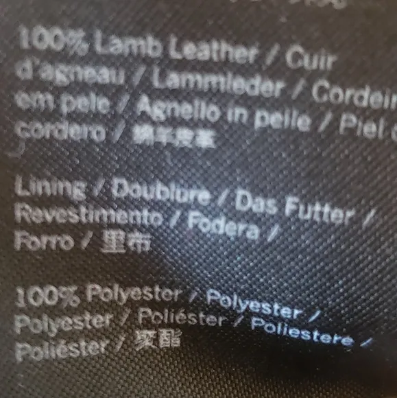 Muubaa black lamb leather a-line mini skirt, size 4