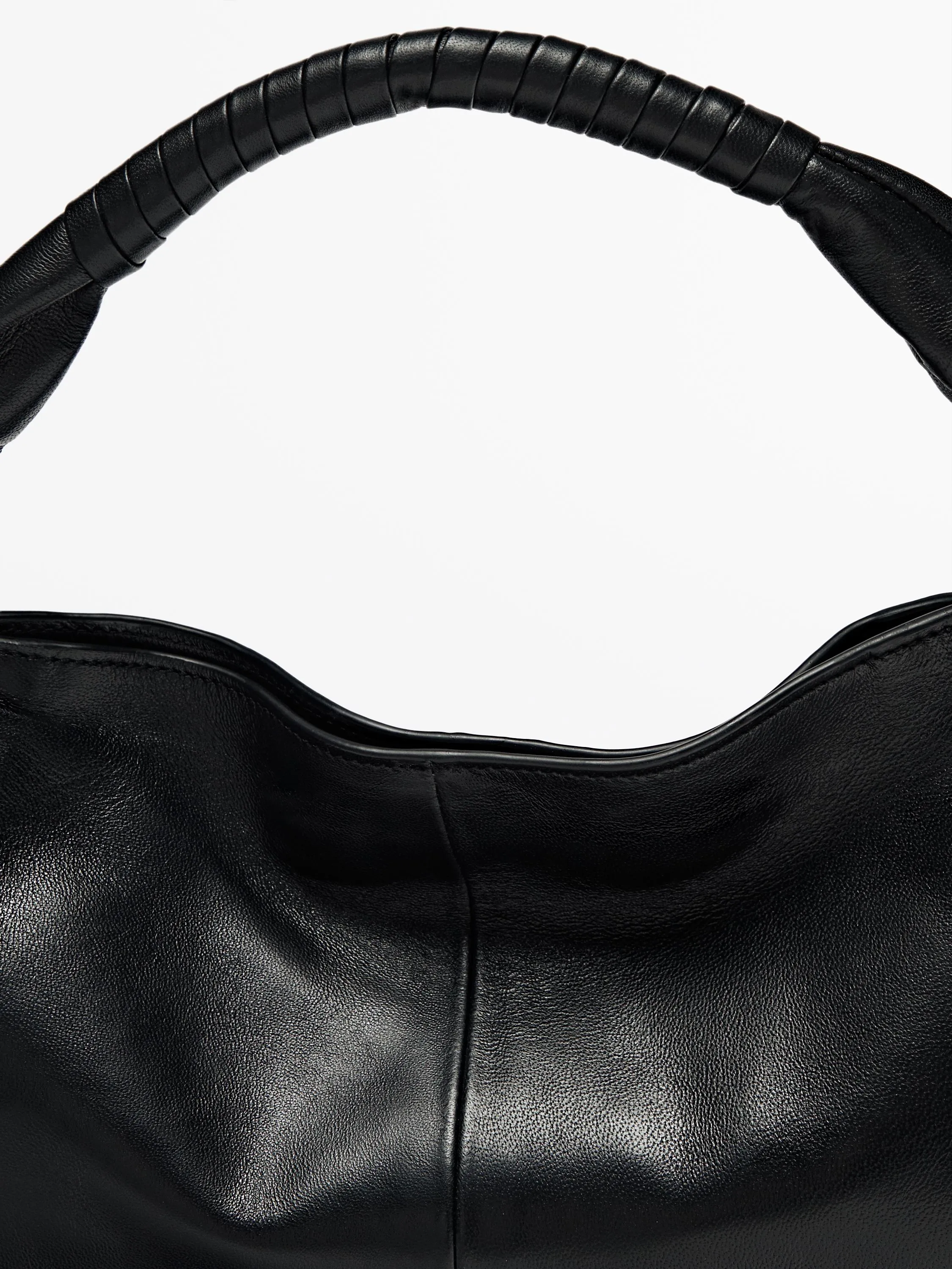 Nappa leather handbag
