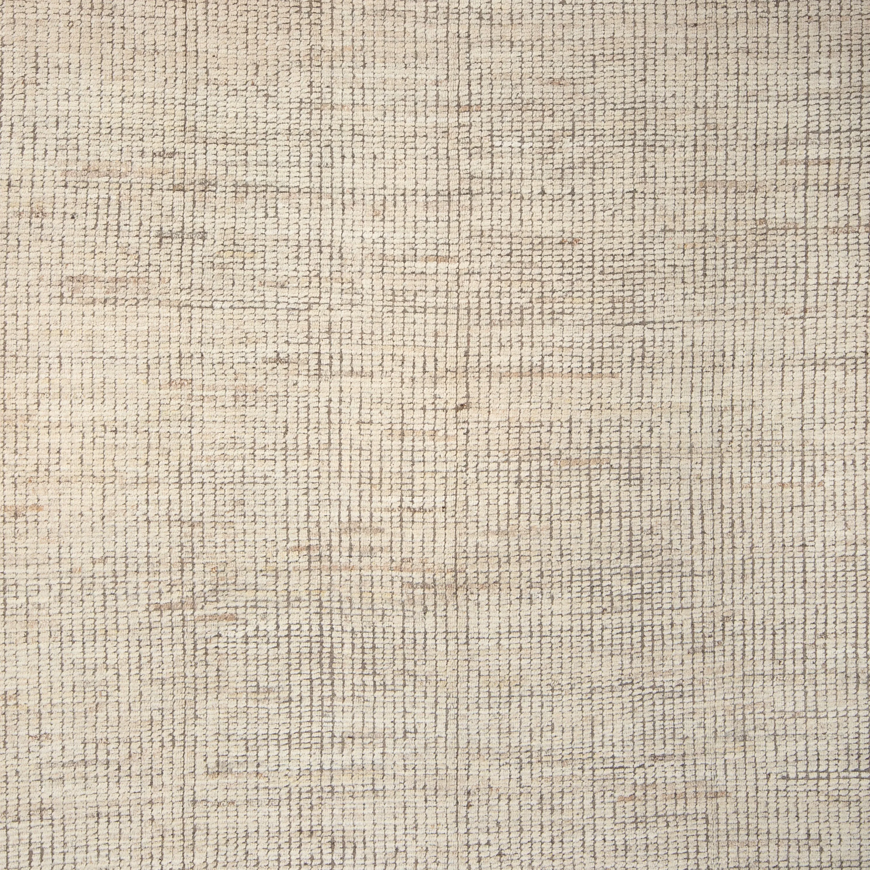 Natural Zameen Transitional Wool Rug - 8'11" x 10'1"