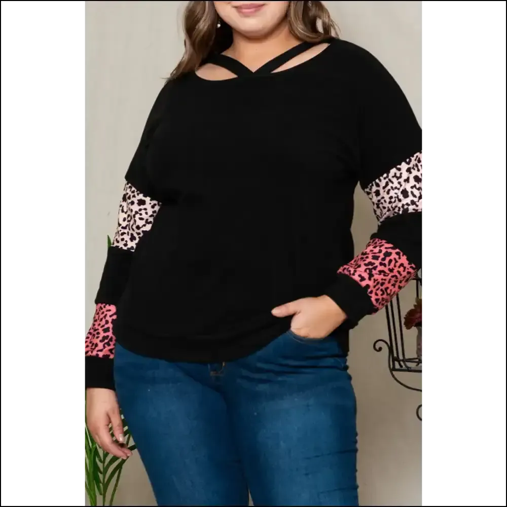 Needful Things: Leopard Patchwork Strappy Neck Top - Roar ! 🐆