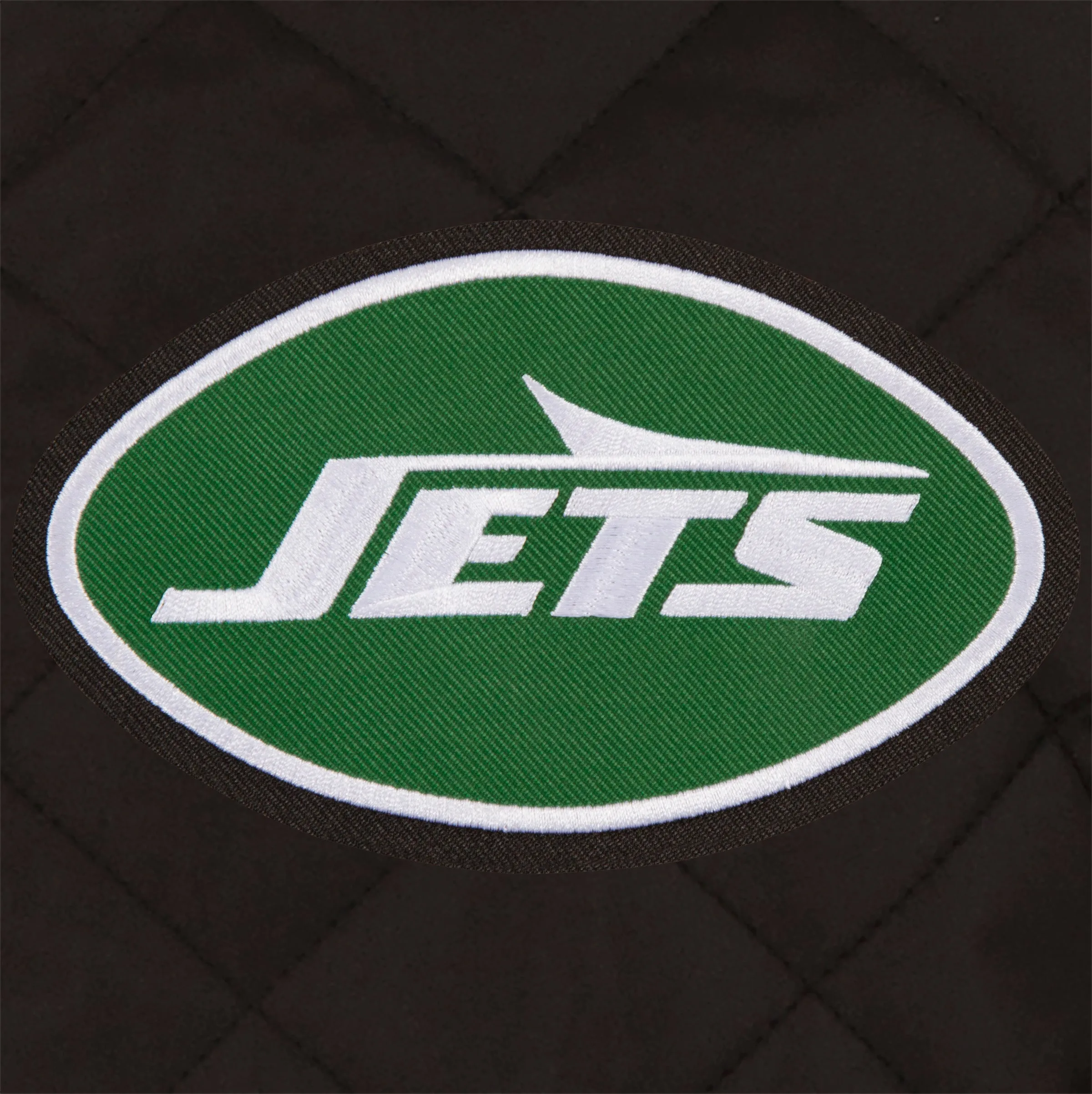 New York Jets Reversible Wool and Leather Jacket