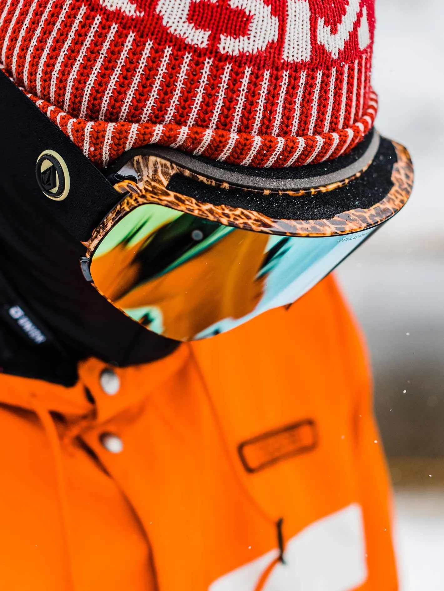 Odyssey Giraffe/Black Goggle (  Bonus Lens) - Gold Chrome