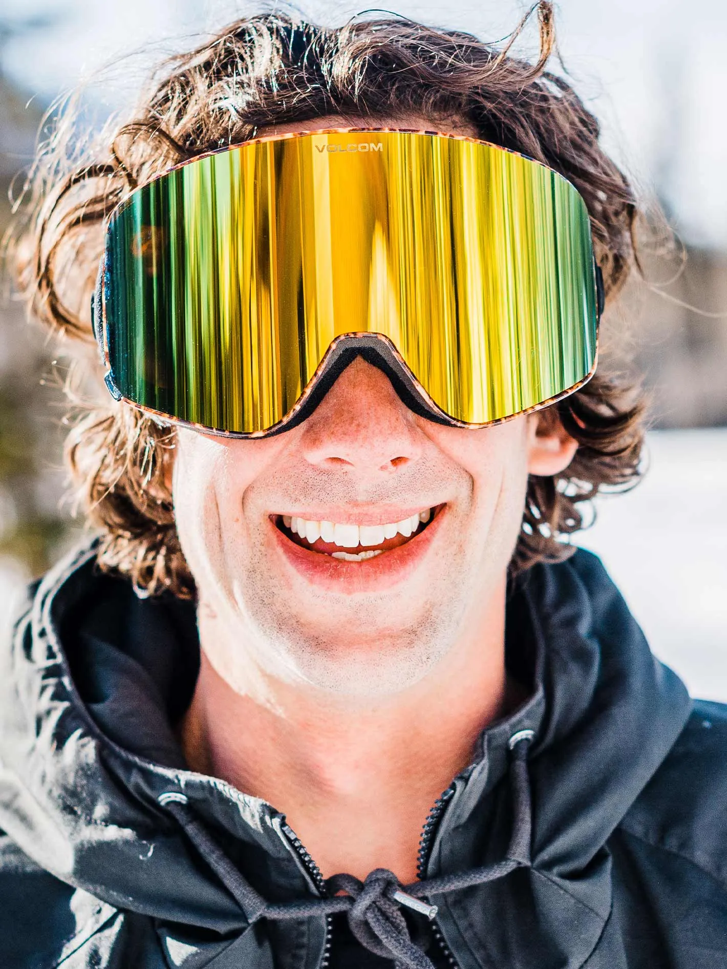 Odyssey Giraffe/Black Goggle (  Bonus Lens) - Gold Chrome