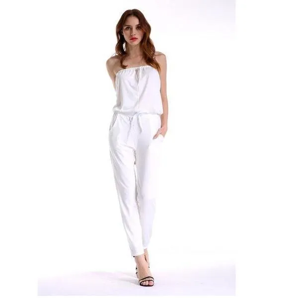Off Shoulder Jumpsuit