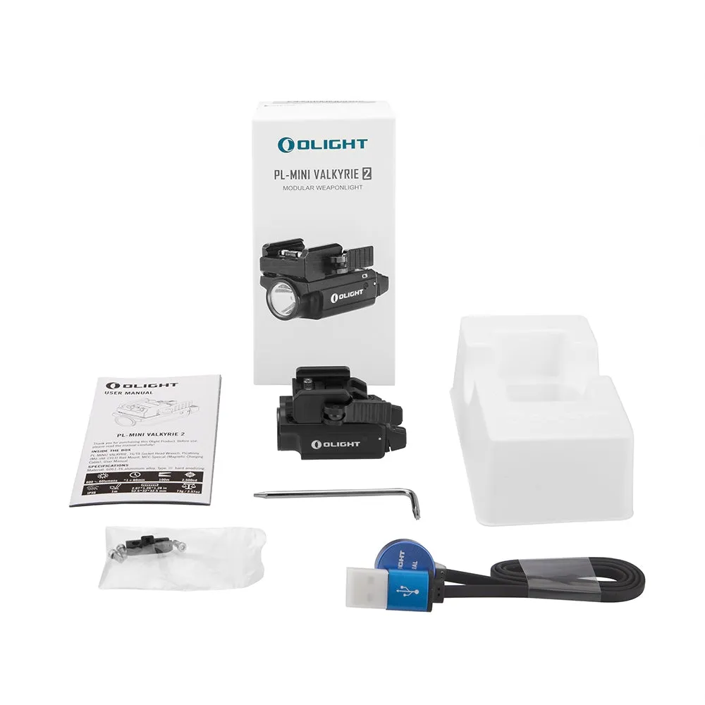 OLIGHT Pistol Flashlight Valkyrie PL-Mini 2 600 lm - Black