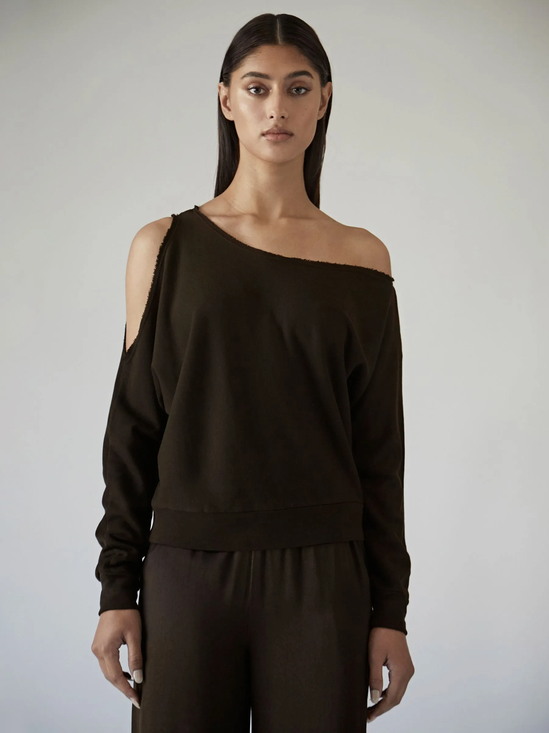 One Shoulder Pullover