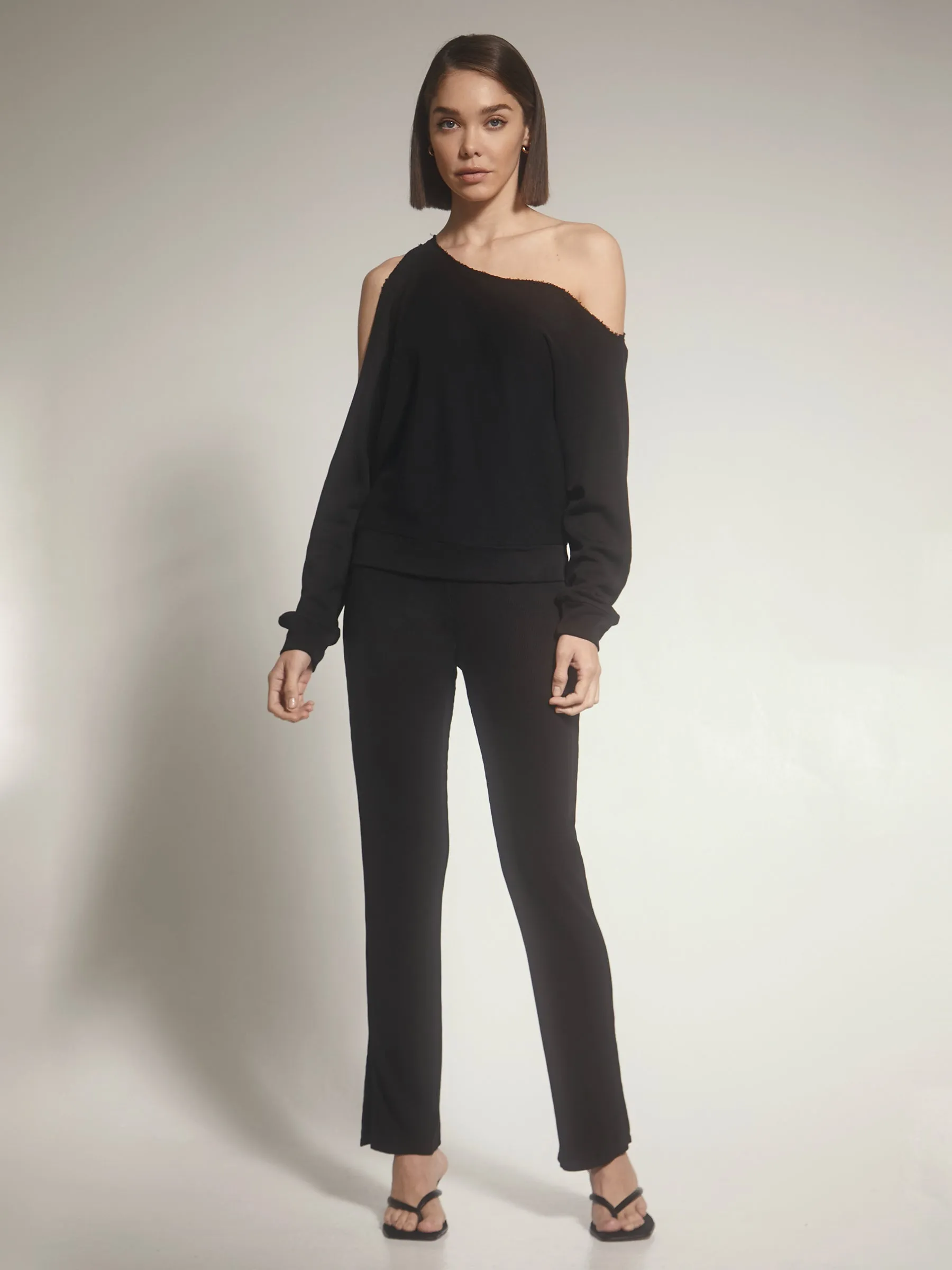 One Shoulder Pullover