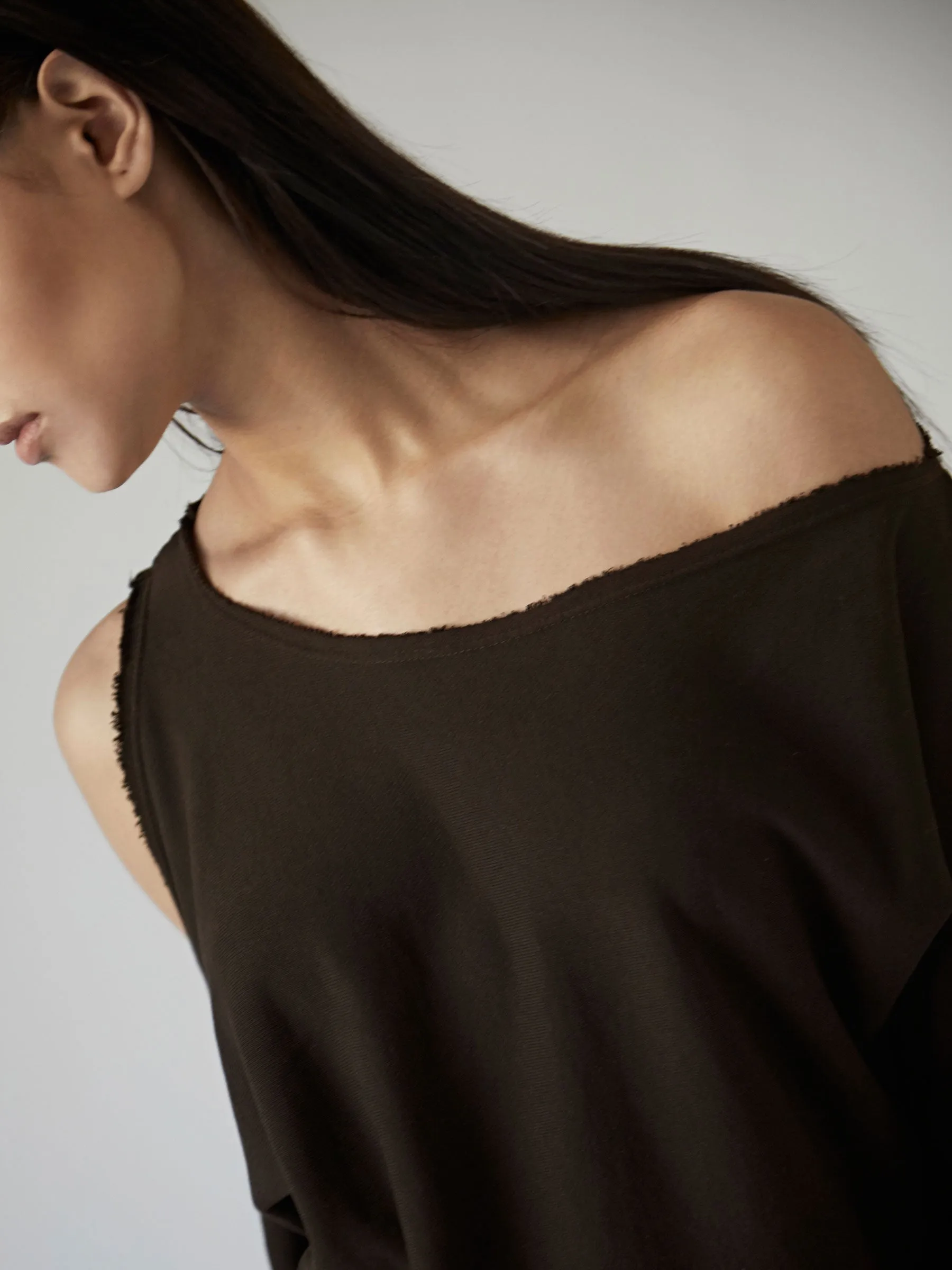 One Shoulder Pullover