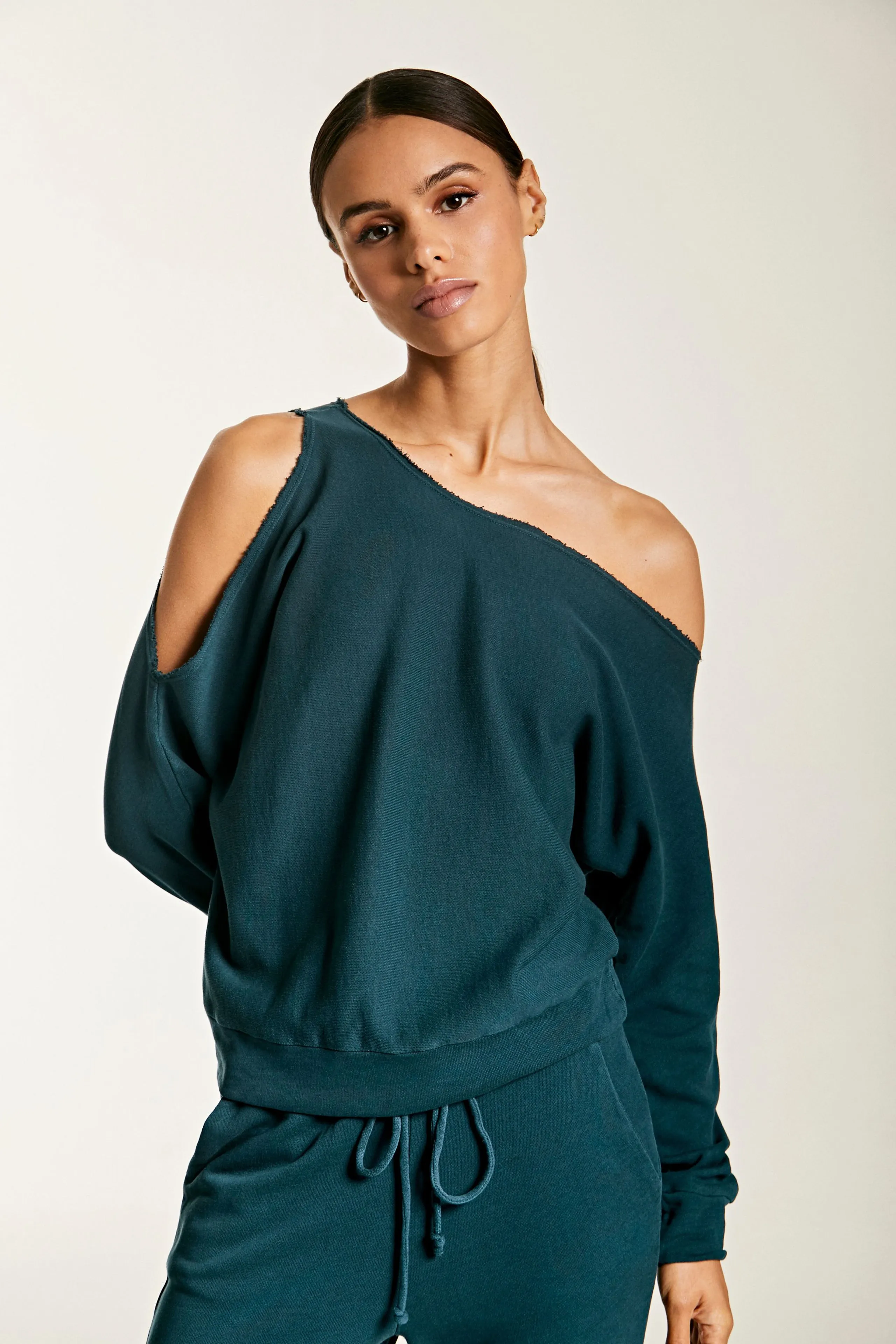 One Shoulder Pullover