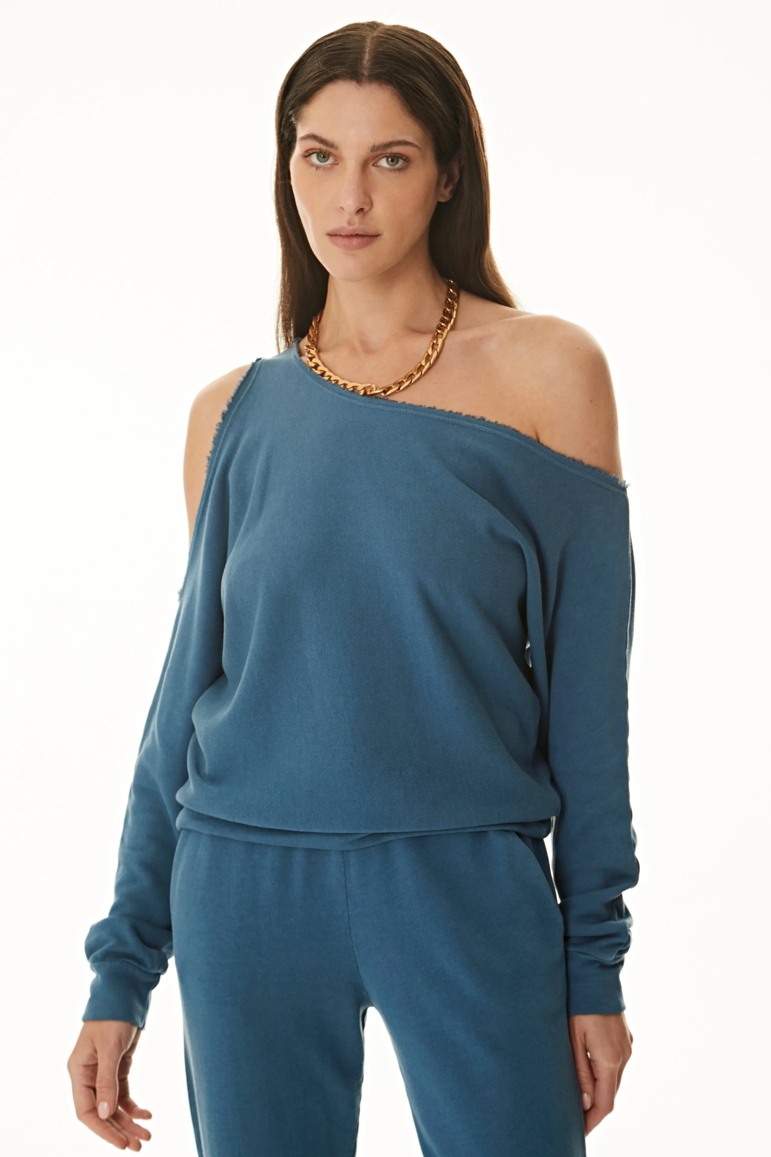 One Shoulder Pullover