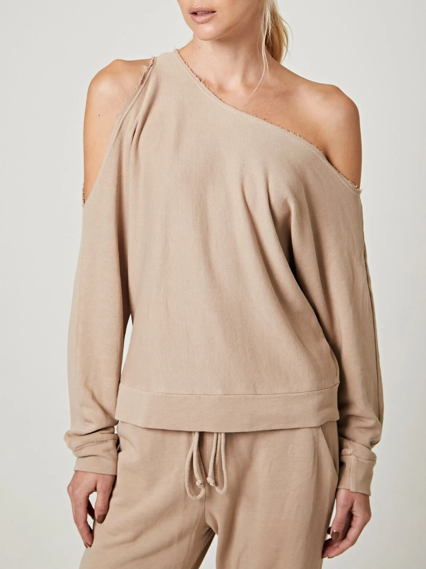One Shoulder Pullover