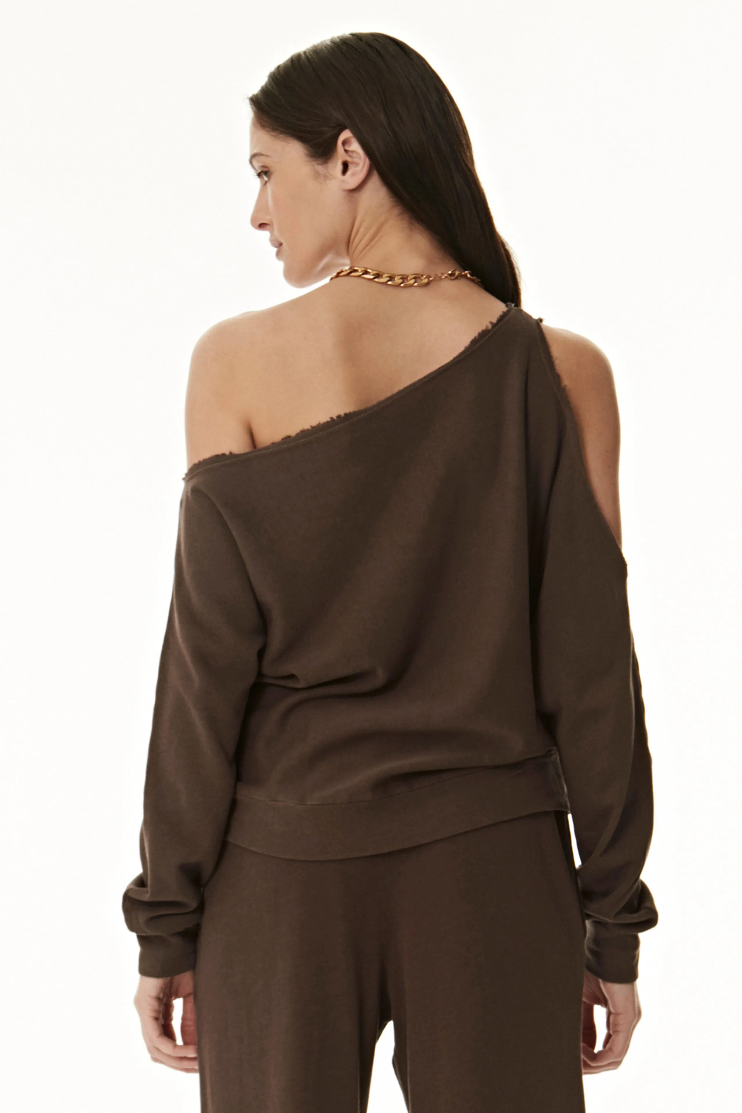 One Shoulder Pullover