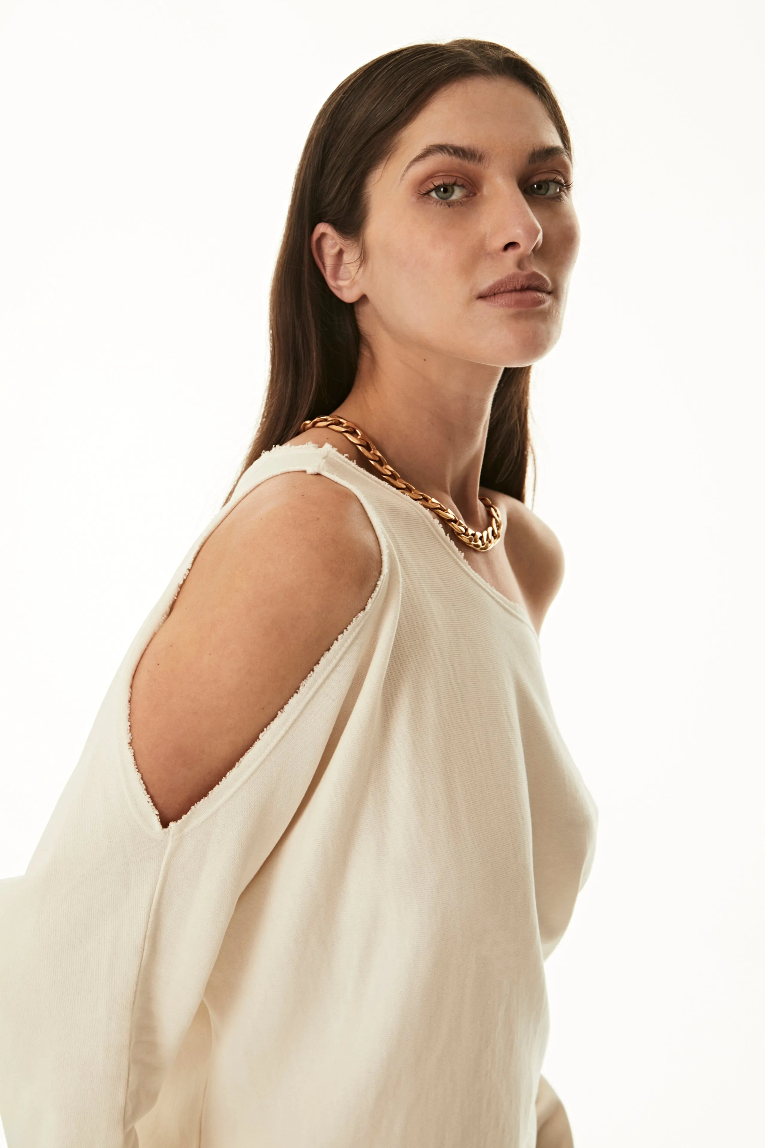 One Shoulder Pullover