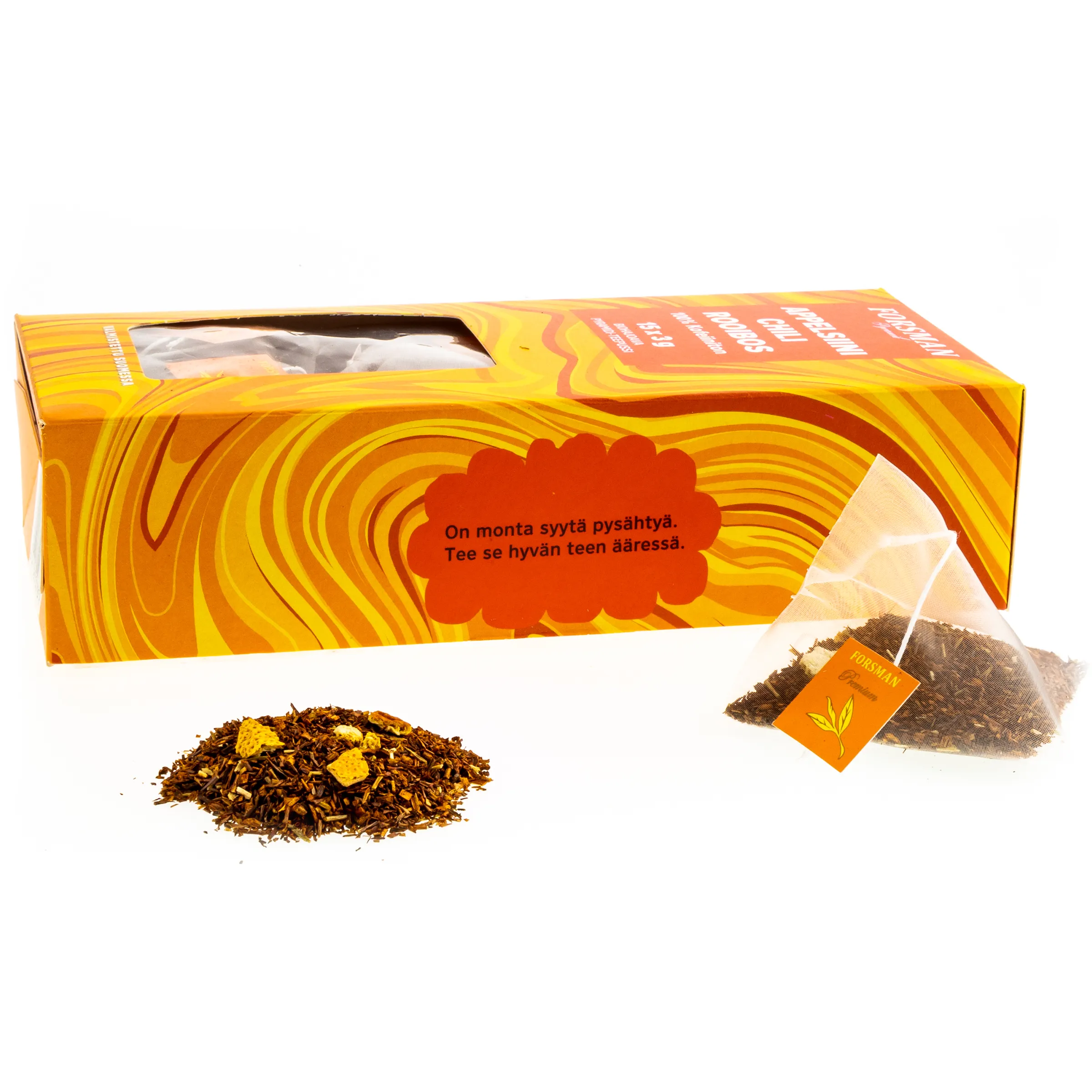 Orange Chili Rooibos | 6 x 45g | - pyramid tea