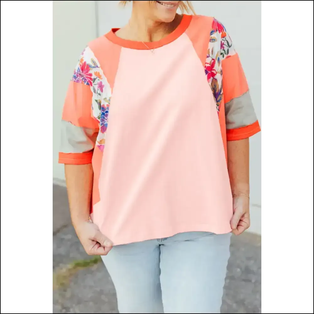 Orange you Glad this Vibrant Orange Floral Top Fits? 😂 Needful Things