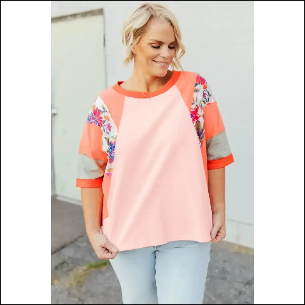 Orange you Glad this Vibrant Orange Floral Top Fits? 😂 Needful Things