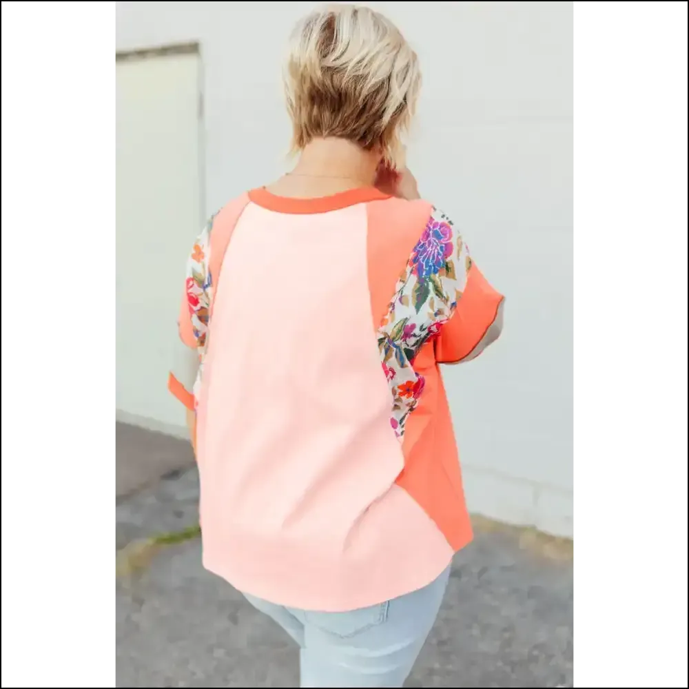 Orange you Glad this Vibrant Orange Floral Top Fits? 😂 Needful Things