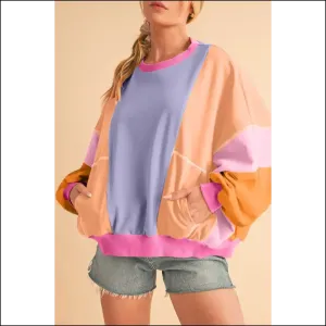 Orchid Petal Colorblock: Needful Things' "Oops, I'm Fabulous" Top! 💅