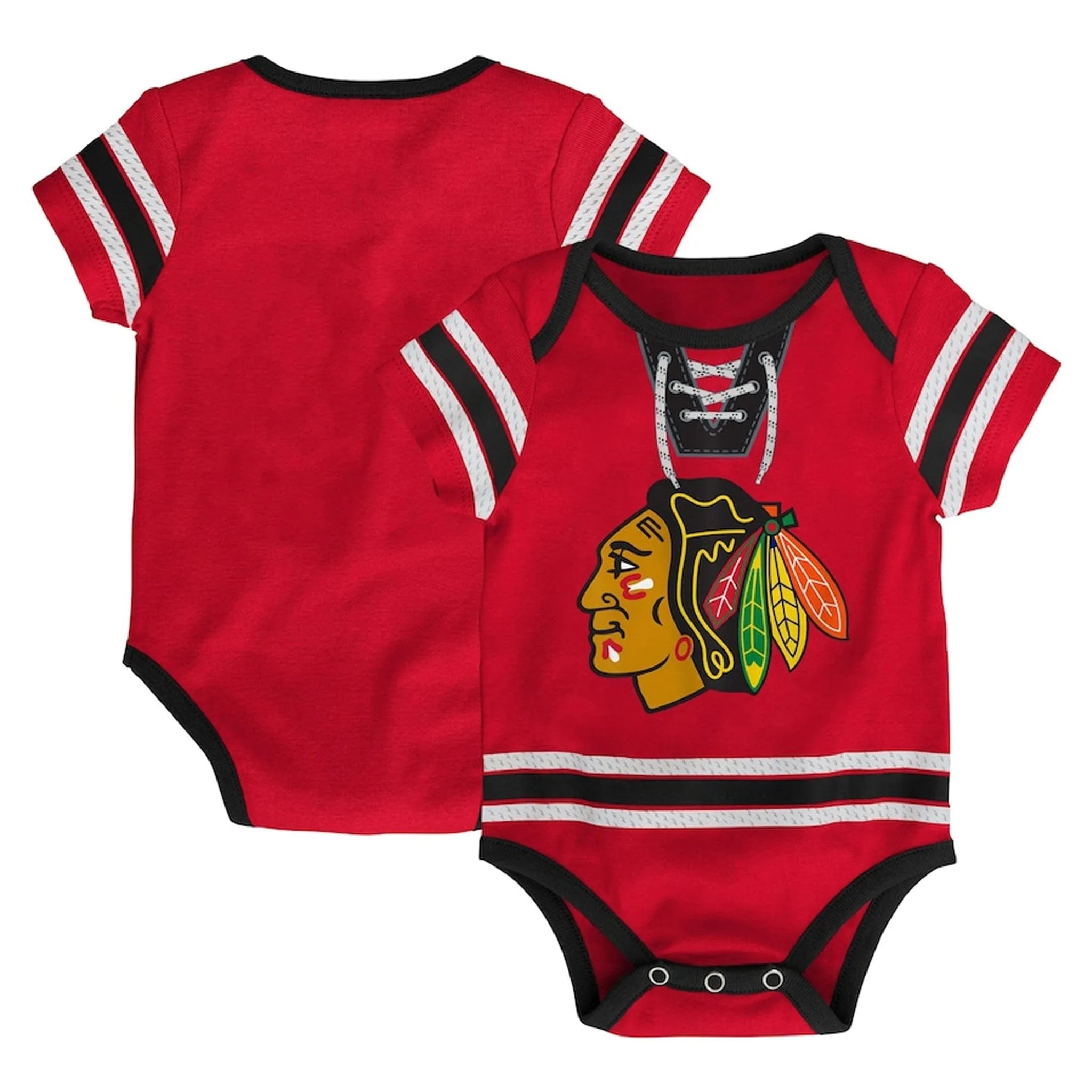 Outer Stuff NHL Hockey Pro Team Creeper - Chicago Blackhawks