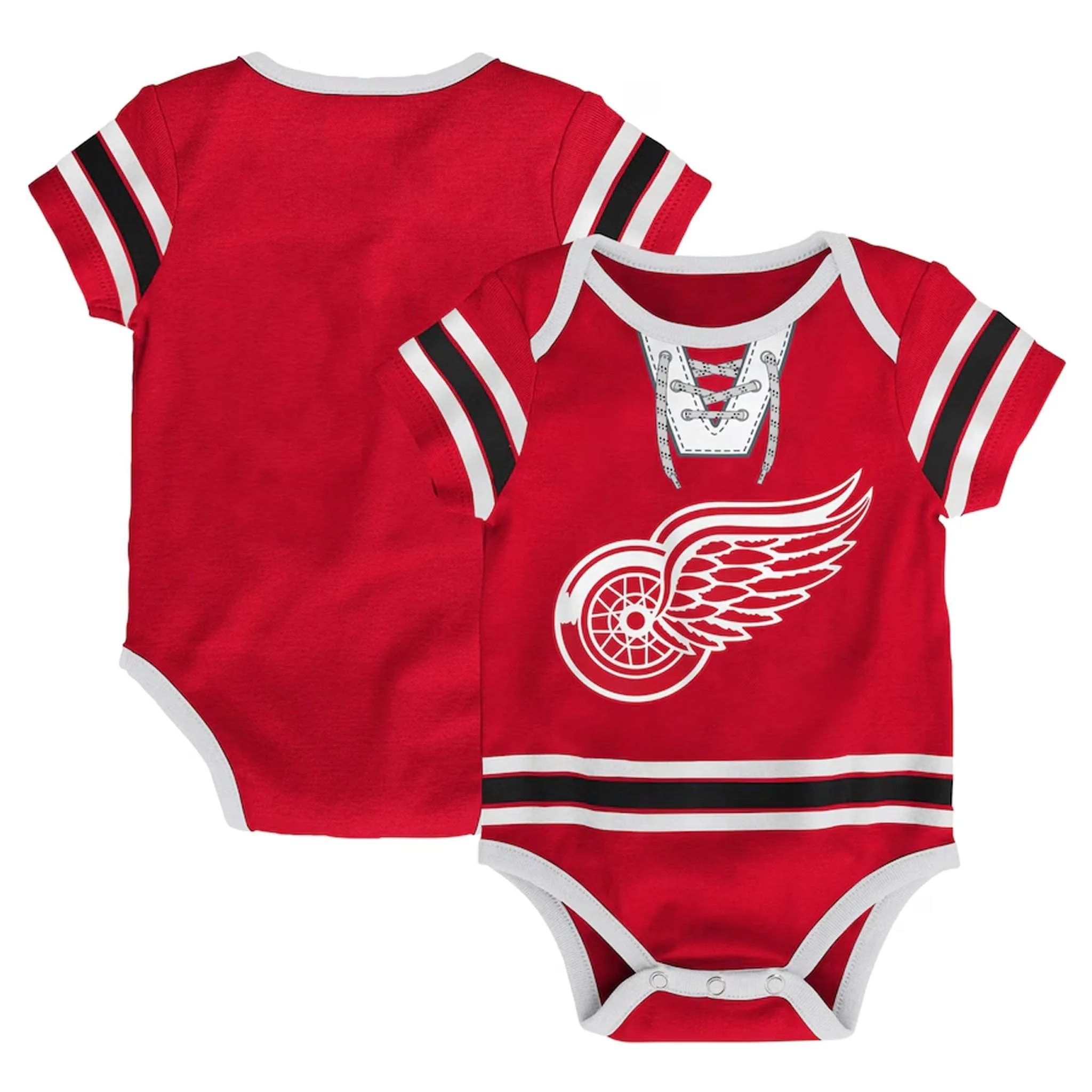 Outer Stuff NHL Hockey Pro Team Creeper - Detroit Red Wings