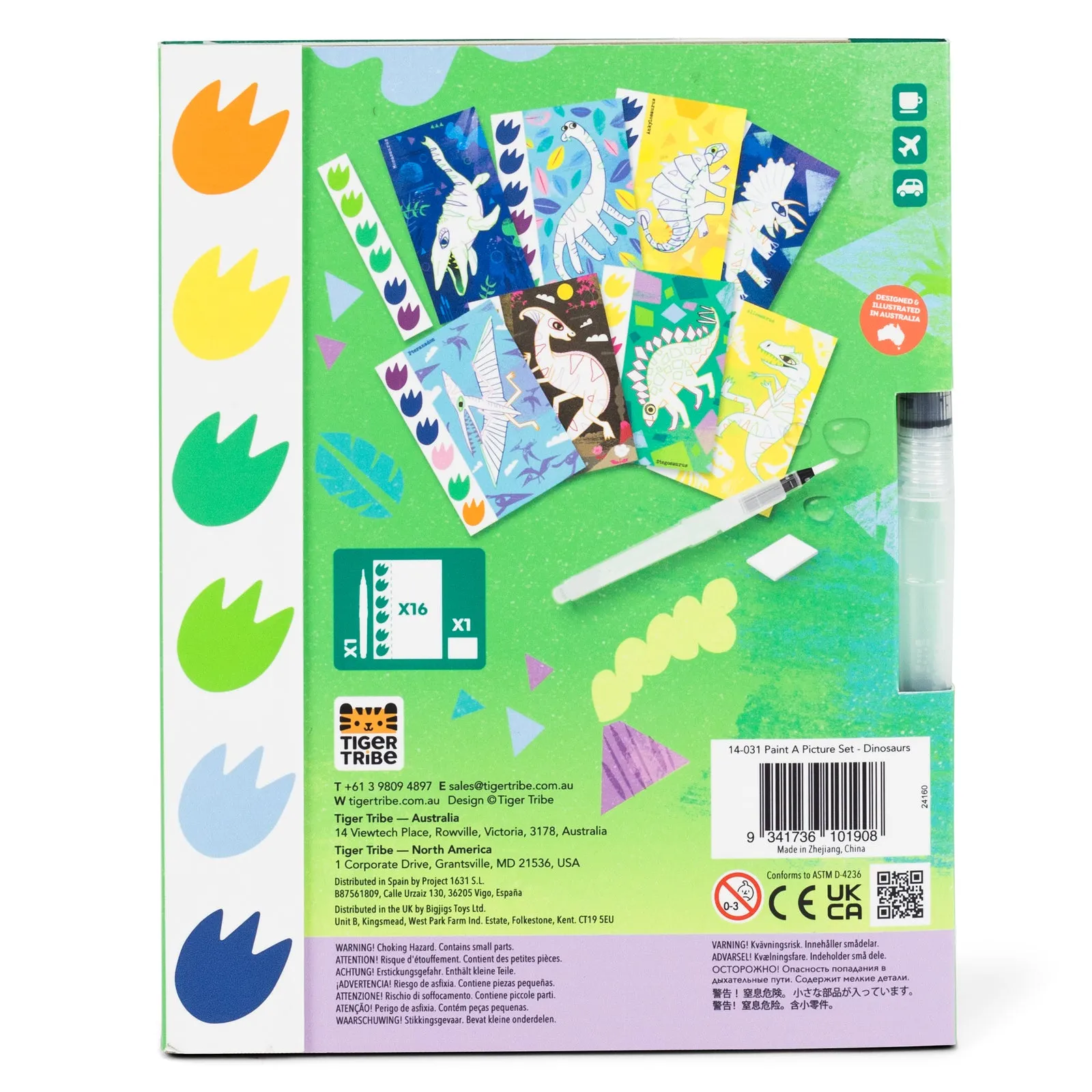Paint a Picture Set - Dinosaurs - 4 