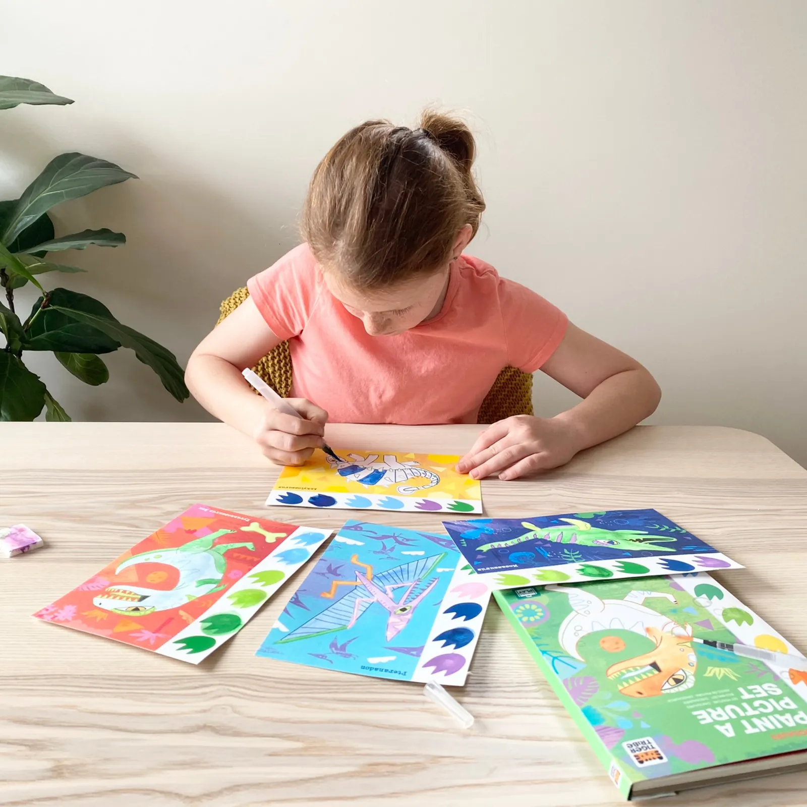 Paint a Picture Set - Dinosaurs - 4 