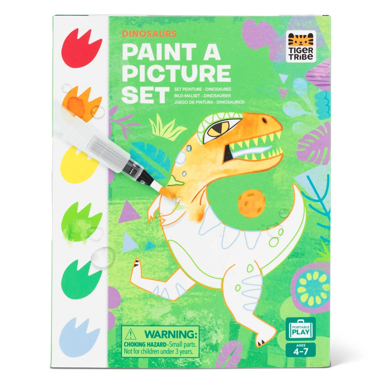 Paint a Picture Set - Dinosaurs - 4 
