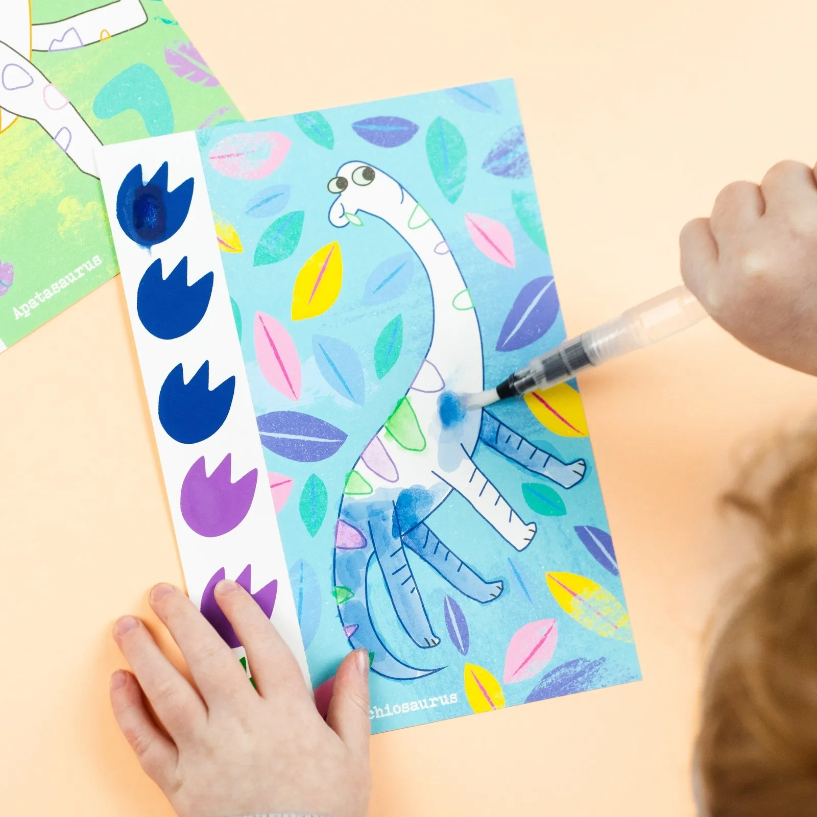 Paint a Picture Set - Dinosaurs - 4 