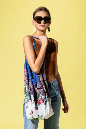 Paisley Rose Hobo Bag