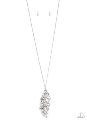 Paparazzi Take a Final BOUGH - Rhinestone Necklace