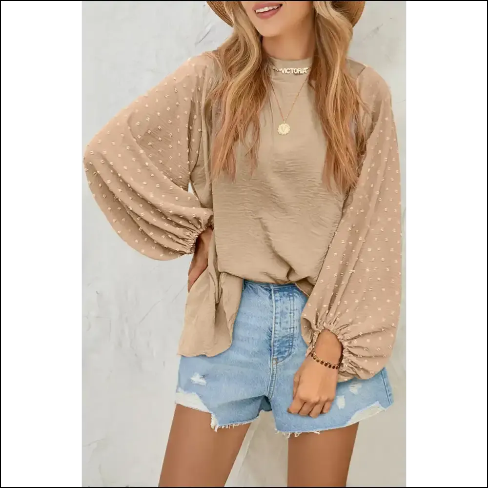 Parchment Swiss Dot: Blouse so Cute, It's  Illegal 😜