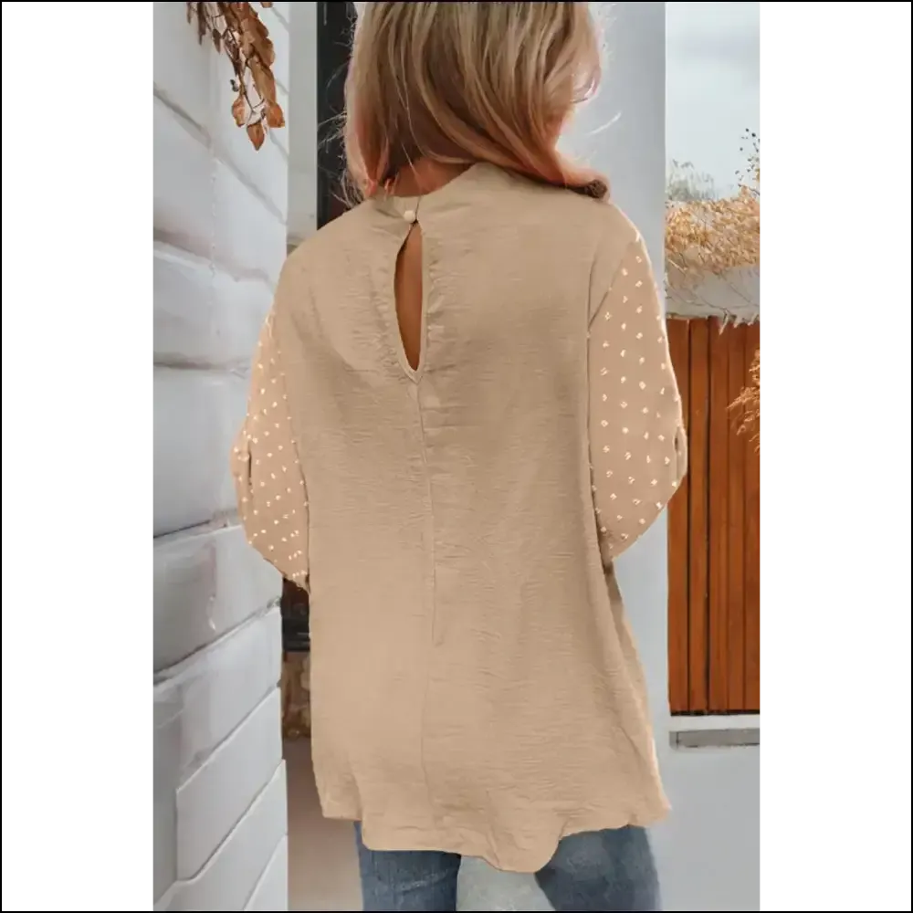 Parchment Swiss Dot: Blouse so Cute, It's  Illegal 😜