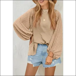 Parchment Swiss Dot: Blouse so Cute, It's  Illegal 😜