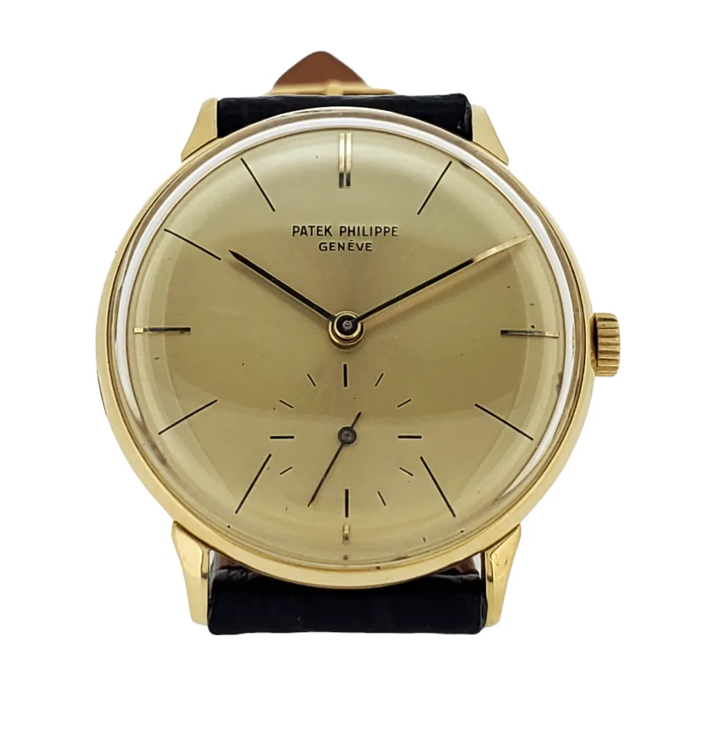 Patek Philippe 3420J Vintage Classic Calatrava Watch 34mm with 12-400 AM  Circa 1964 FULL SET