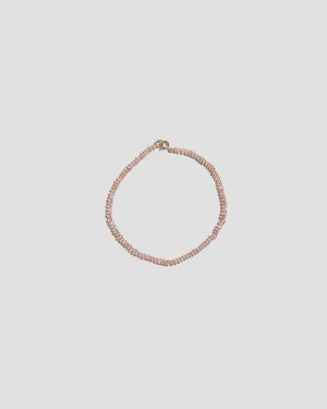 Pebble Seed Pearl Bracelet in Pink Peony - Samples & Imperfects