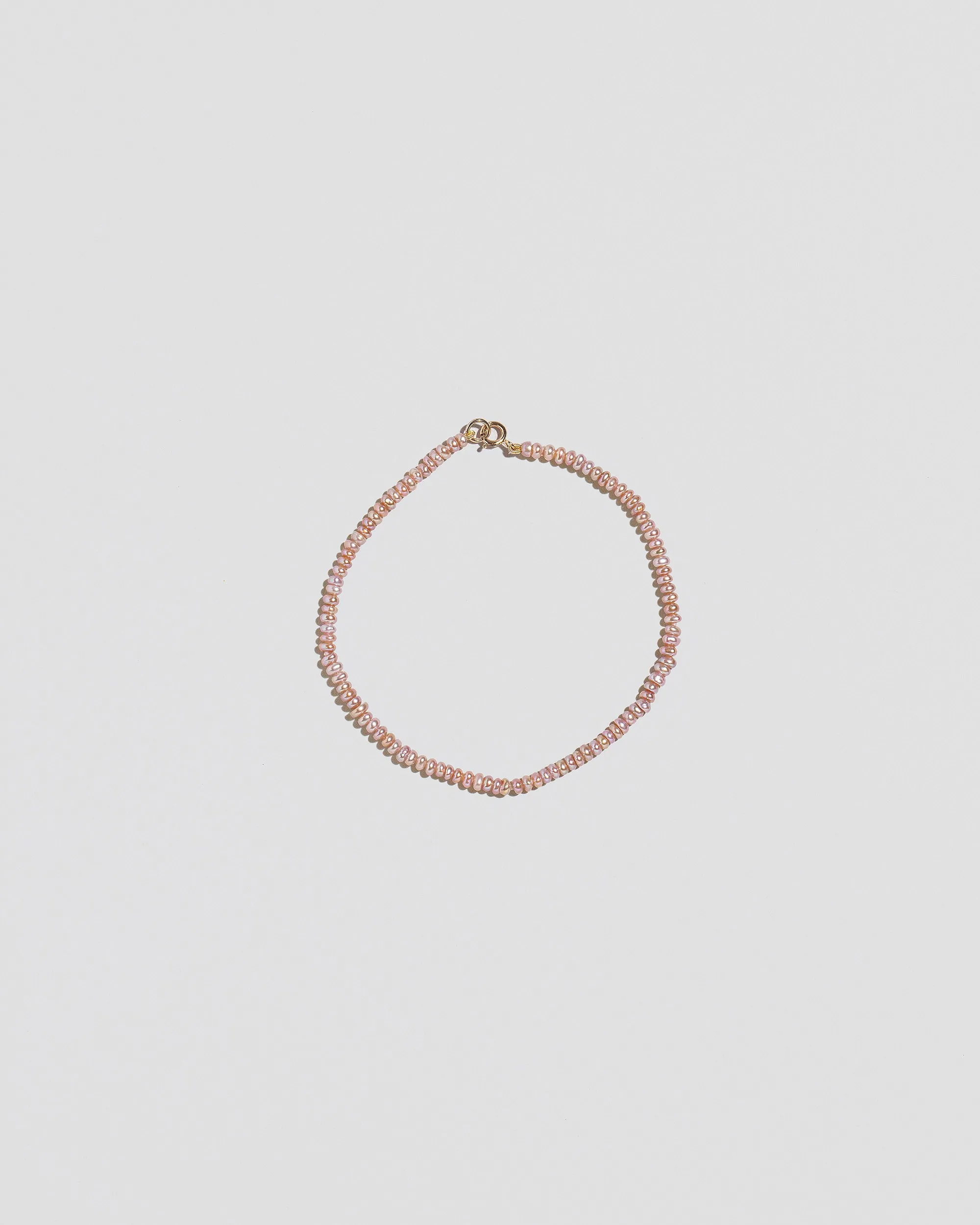 Pebble Seed Pearl Bracelet in Pink Peony - Samples & Imperfects