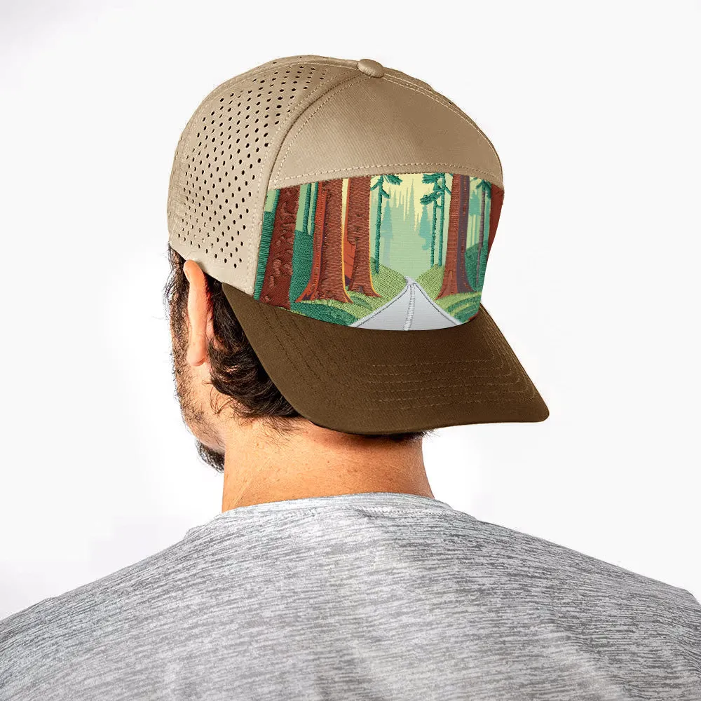 Performance Snapback | Redwood Peaks | Khaki