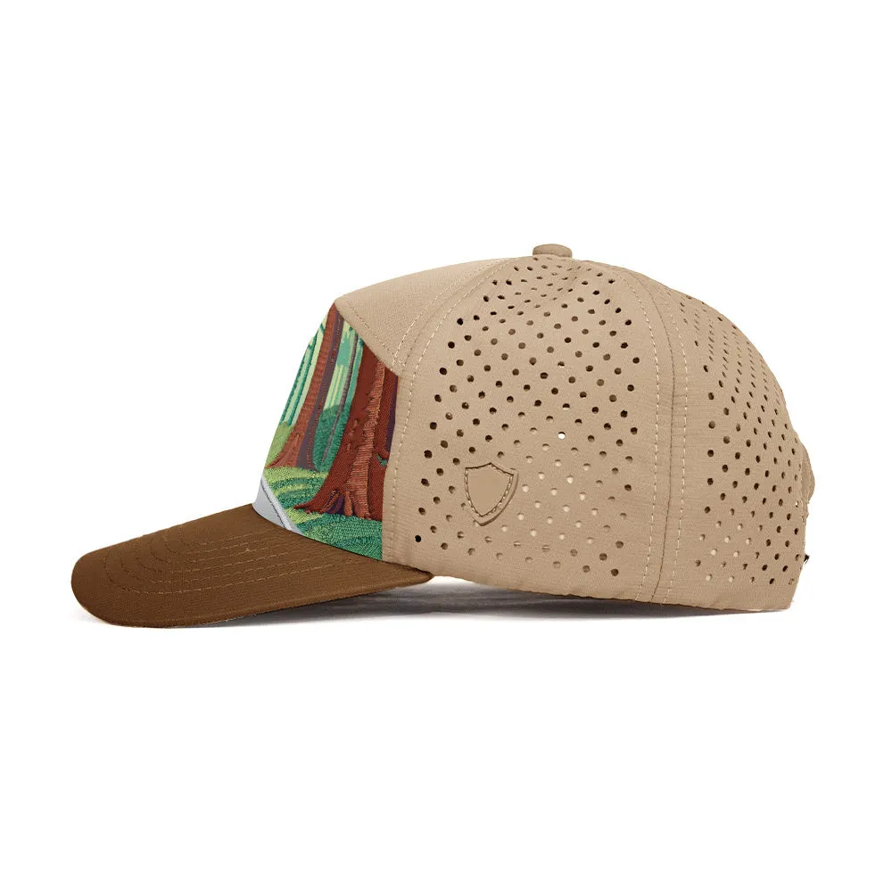 Performance Snapback | Redwood Peaks | Khaki