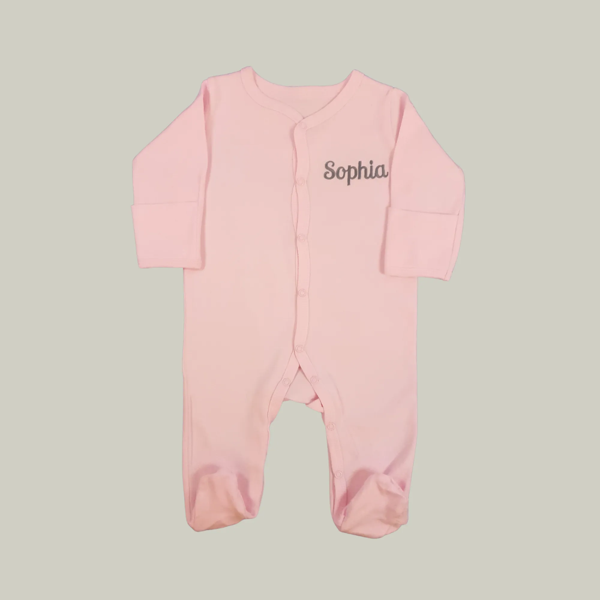 Personalised Small Baby Keepsake Box Gift Hamper - Welcome To The World - Pink