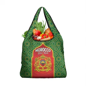 Personalized Morocco Fete du Trone Grocery Bag King Lion LT15