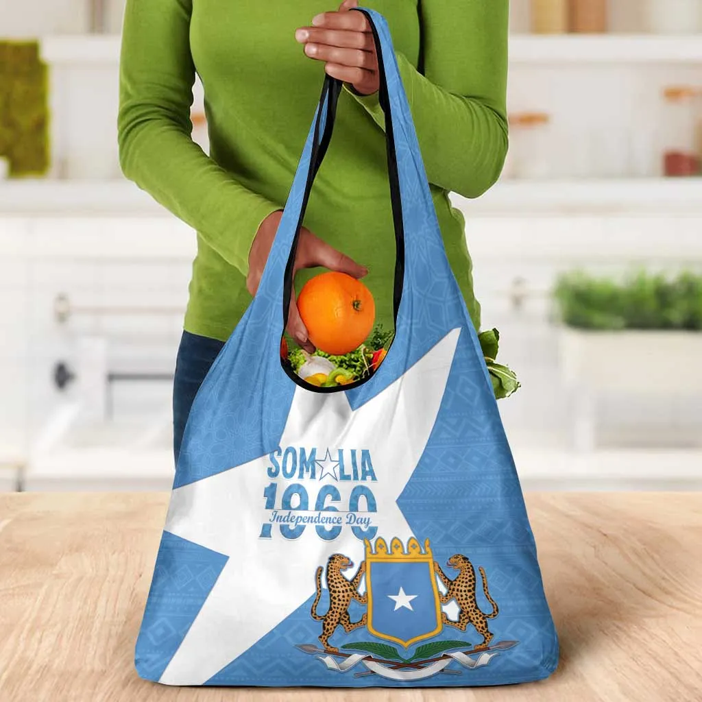 Personalized Somalis Independence Day Grocery Bag Soomaaliya Arise Somalis! LT15