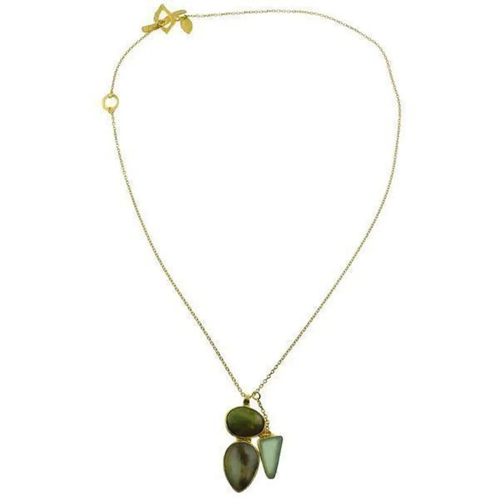 Peruvian Opal, Turquoise Necklace
