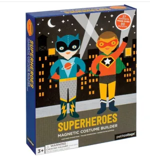 Petit Collage Magnetic Dress Up Superheroes