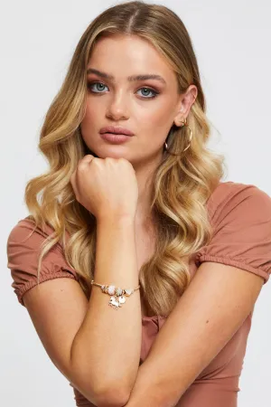 Pink Charm Bracelet