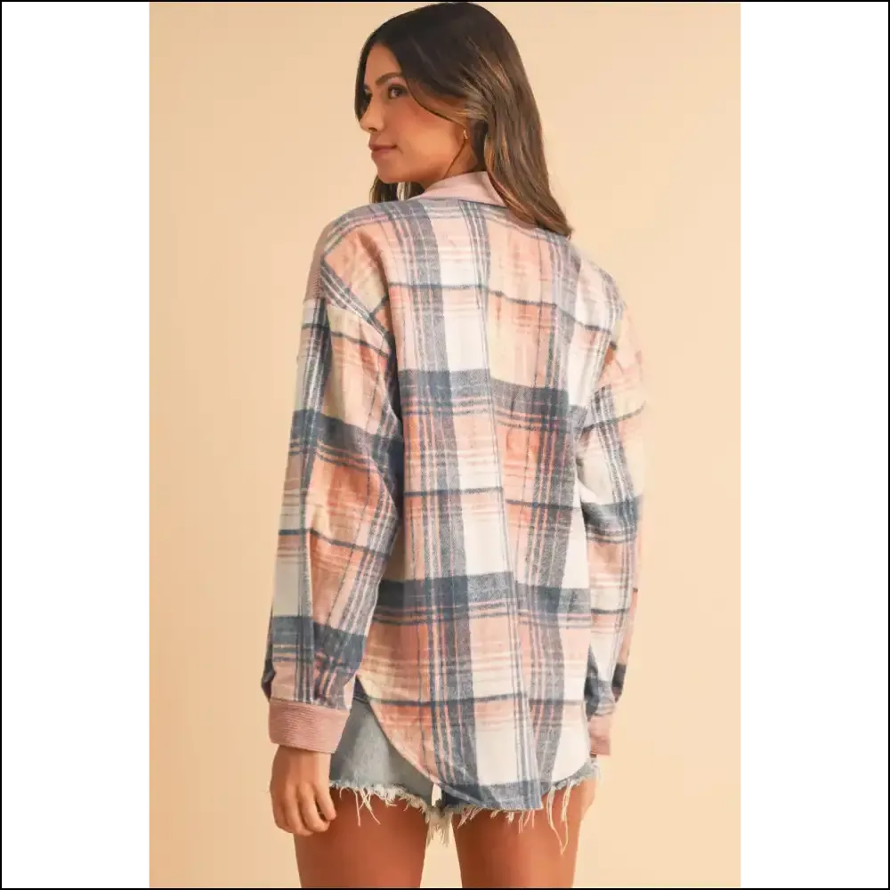 Pink Plaid Corduroy Shacket: so Fetch , Needful Things 💅