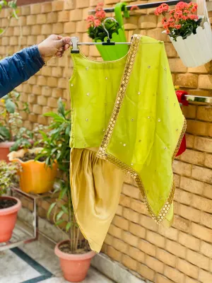 Pista Green Kid Suit