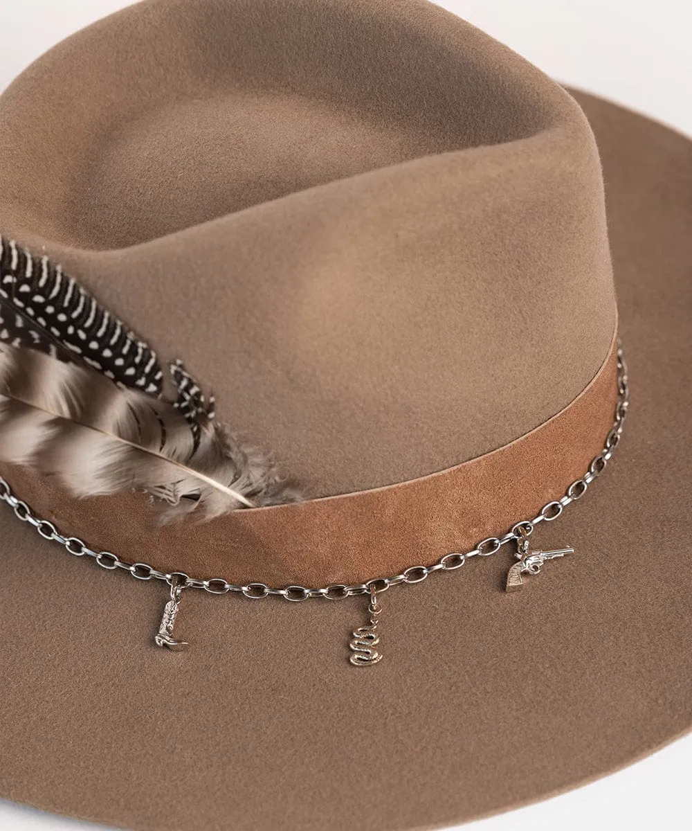 Pistol Hat Charm